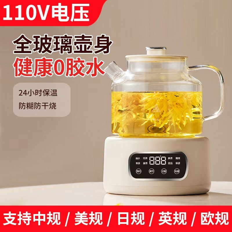 110v养生壶出口美国加拿大日本台