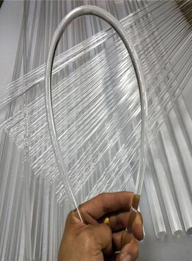 .透明PC棒PC板实心塑料棒黑色聚碳酸酯棒10/8/5/6/4/3/12/15-300