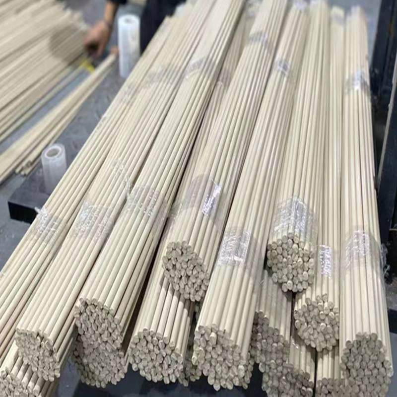 .加纤耐磨PPS棒 本色耐高温土黄色 pps防静电圆棒 聚苯硫醚pps棒