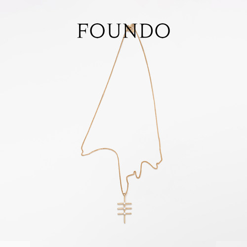 新年礼物钻石项链FOUNDO