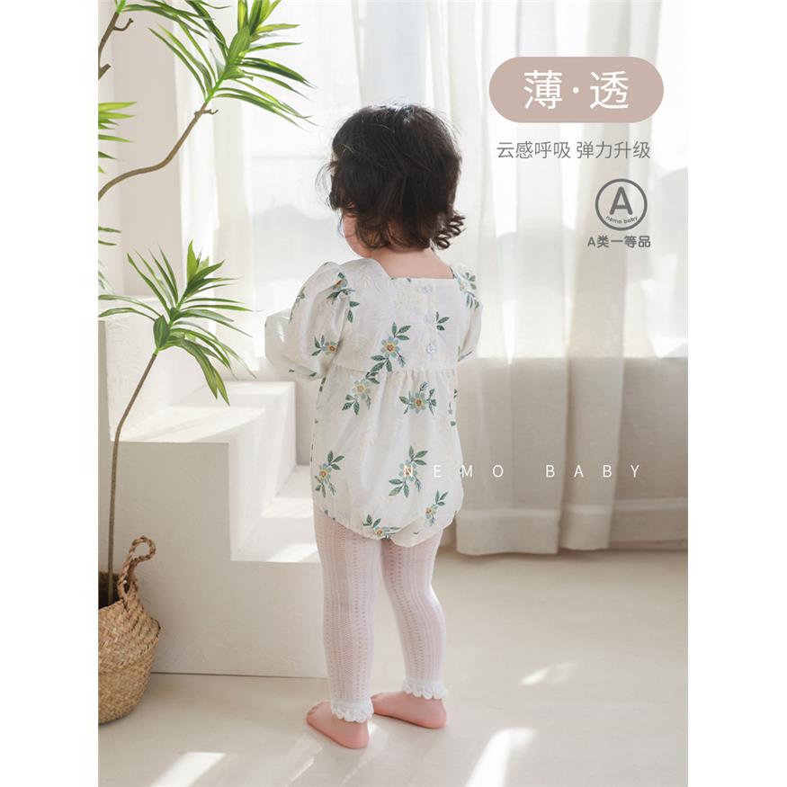 2024夏季新品女宝宝花边