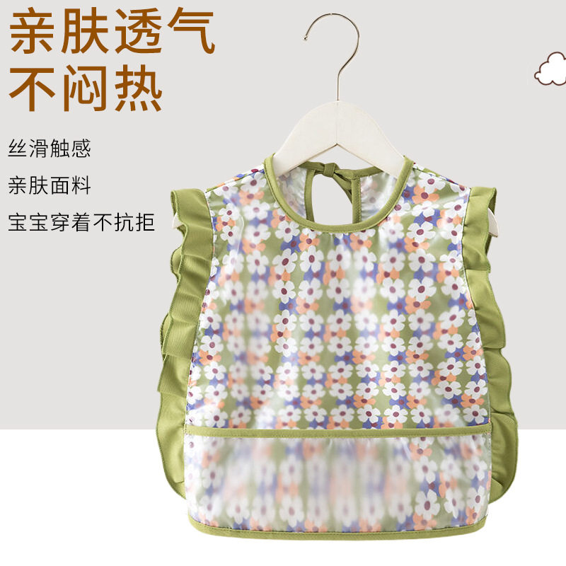 儿童罩衣防水防脏女宝宝
