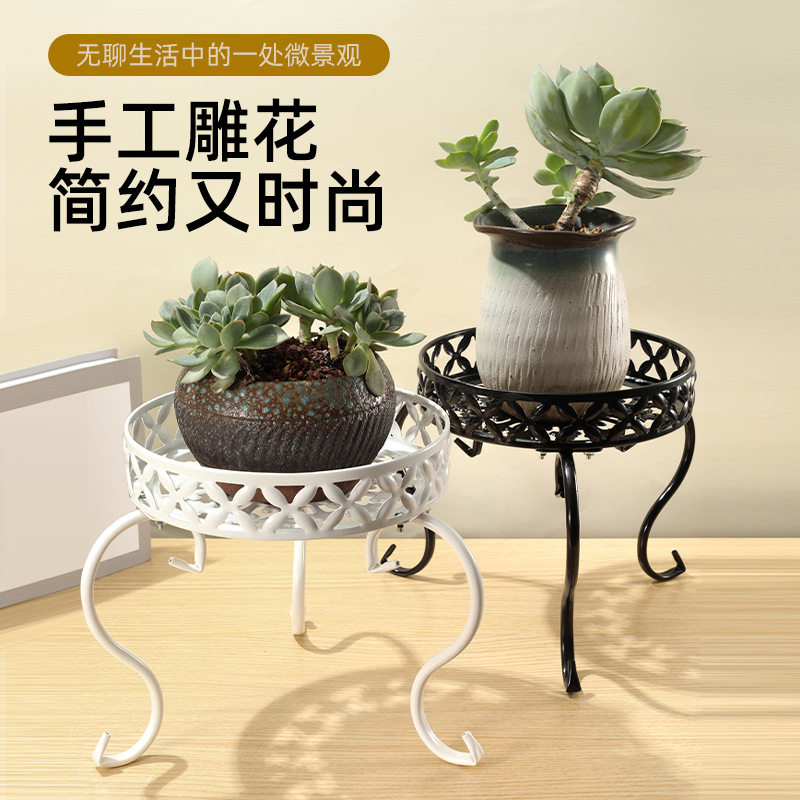 欧式单层铁艺小花架阳台