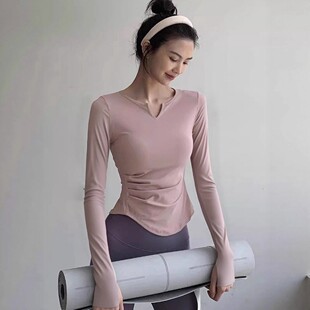 透气速干健身上衣长裤套装大码胖mm户外骑行跑步普拉提训练瑜伽服