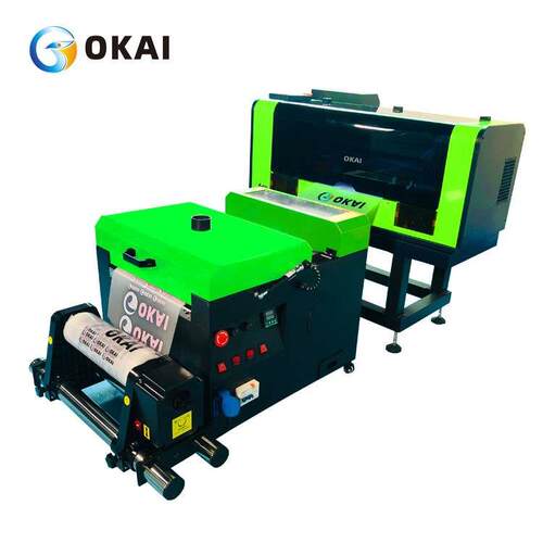 OKAI A3柯式烫画打印机 免刻XP600白墨烫画热转印膜打印DTF打印机