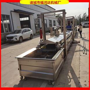 双排定型炸大馓子设备 安徽馓子全自动油炸机 宽条馓子机