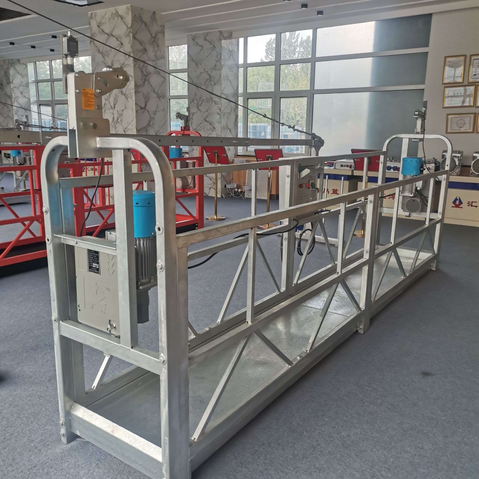 南充镀锌吊篮,电动吊篮钢结构,建筑吊篮厂家