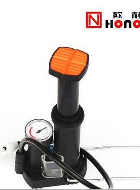 欧耐1540D压脚踏打气筒 自行山地电动公路车便携迷你脚踩气筒