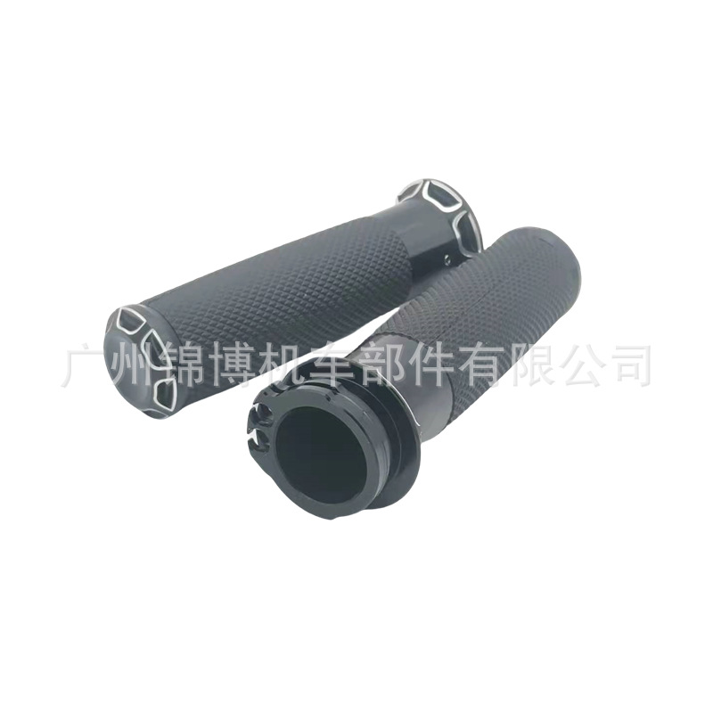 摩托车手把套哈雷复古把套大排量25mm车把通用手把胶跨境工厂