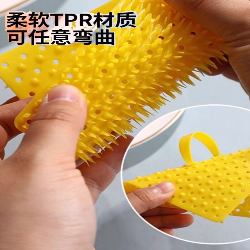 果蔬清洁刷厨房洗土豆蔬菜水果神器指套多功能清洗缝隙刷子蔬果刷