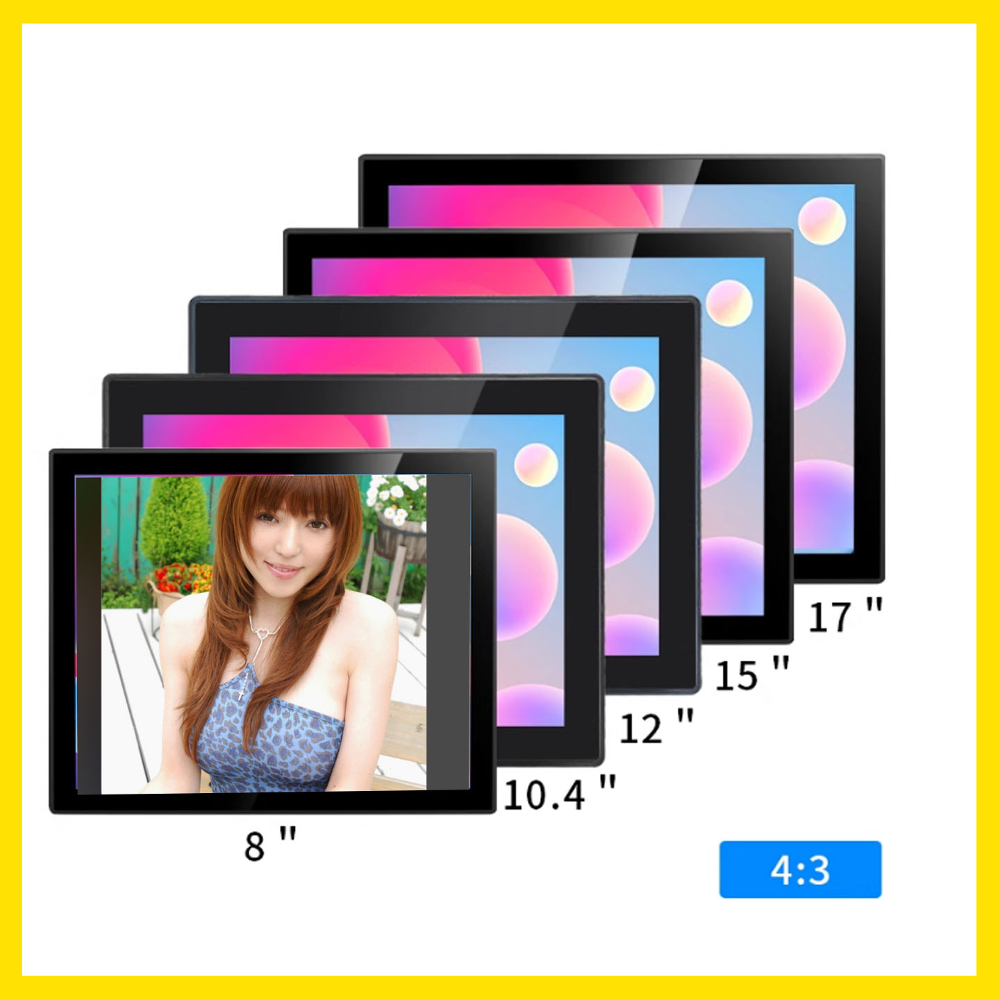 2025新品9寸金属显示器HDMI接口VGA接口工厂直销支持定制