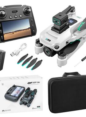 新品S159GPS折叠遥控飞行器无刷抗风高清4.5寸屏控航拍无人机