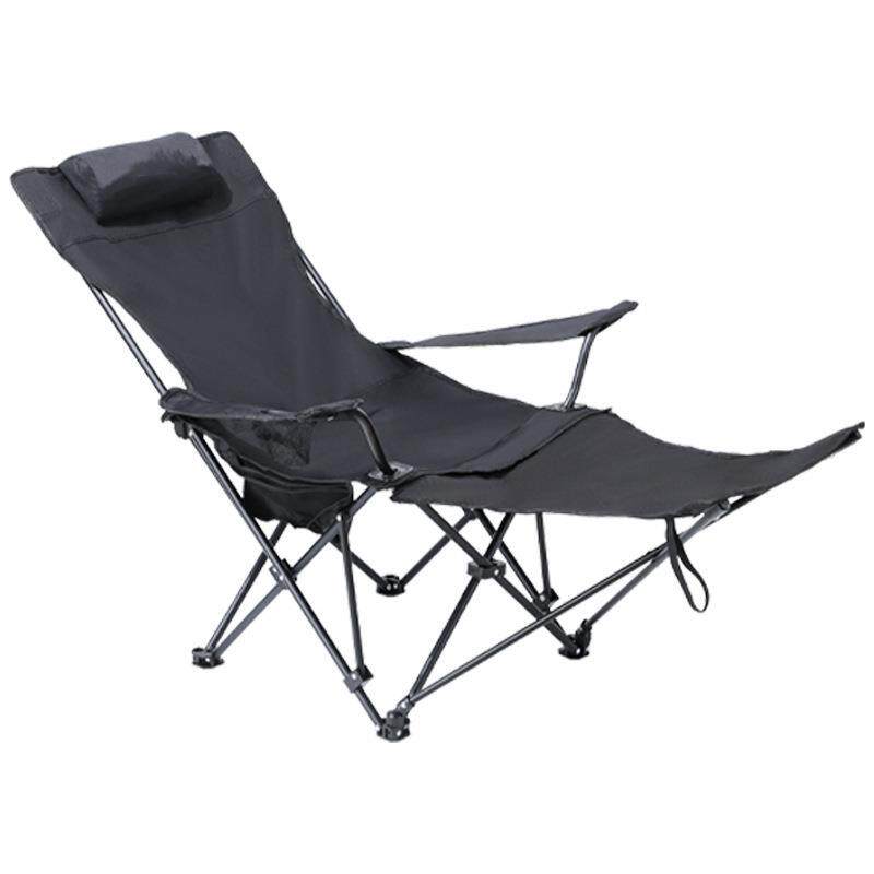 户外折叠椅子可躺可睡便携午休躺椅露营野餐沙滩躺椅钓鱼椅子