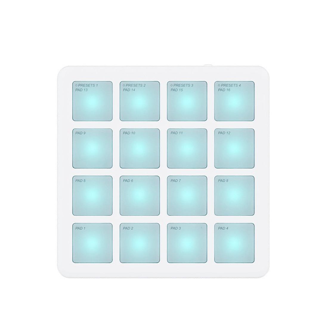 MINI-PAD便携式键盘控制器MIDI打击垫DJ音乐RGB编曲键盘控制器