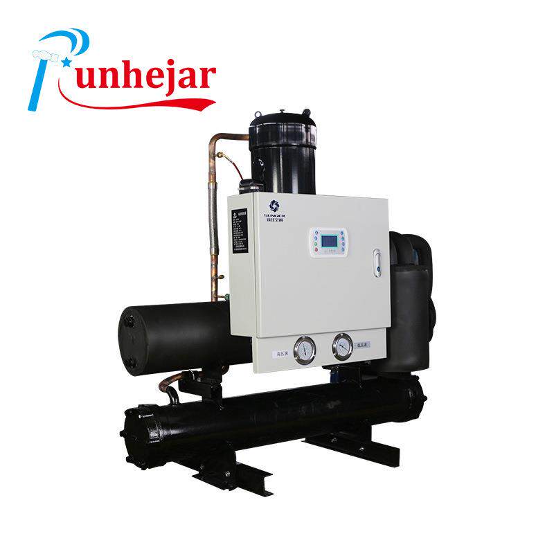 工厂货源水源热泵公司煤改电热回收一体螺杆式水源热泵空调机组