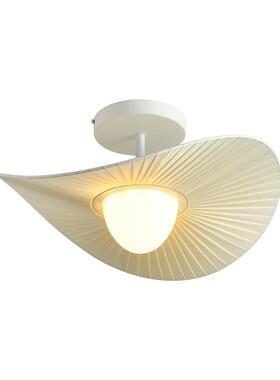 餐厅灯现代简约餐桌吊灯北欧奶油风卧室极简轻奢饭厅吧台灯具194L