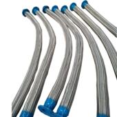 厂家不锈钢316L金属软管法兰式 金属软管 金属波纹软管扳把式