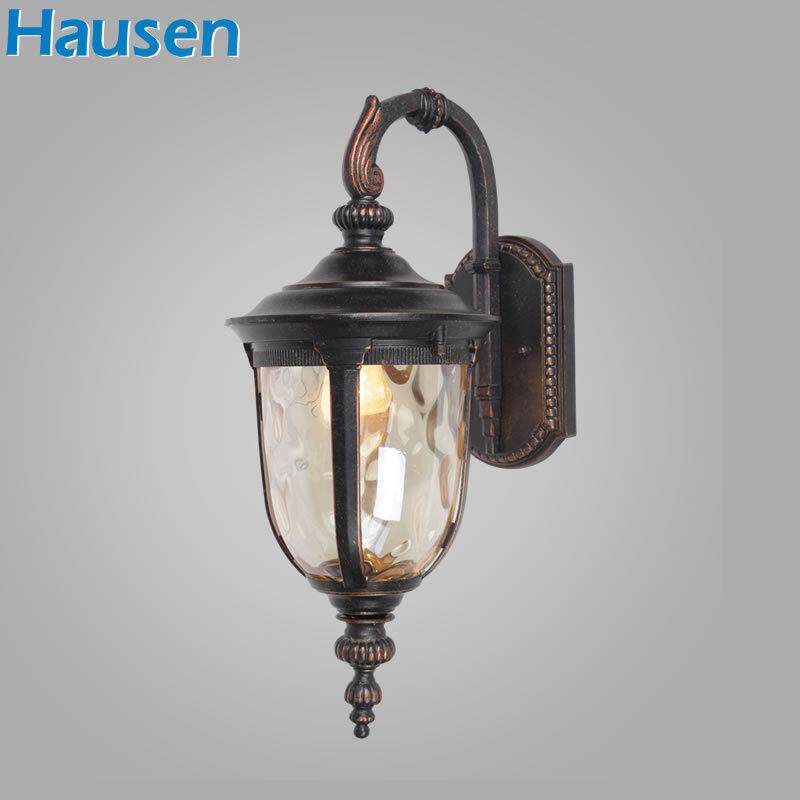 美式简约户外壁灯室外防水阳台灯走廊过道灯大门外墙灯挂式庭院灯
