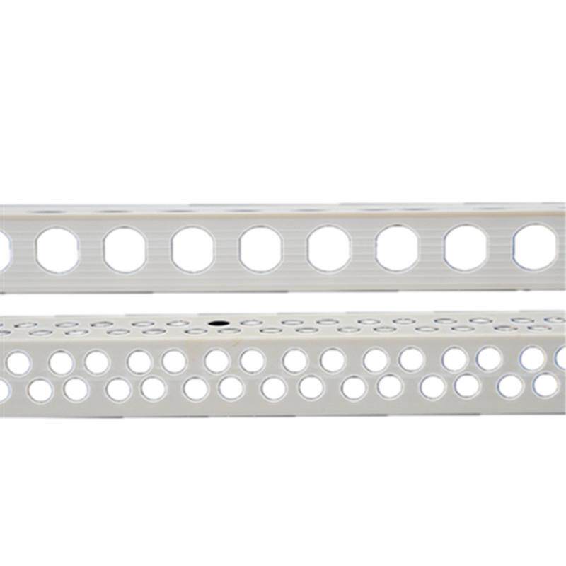 厂家货源阳角条塑料pvc阳角线2cm宽滴水外墙网格护角线可开票防水