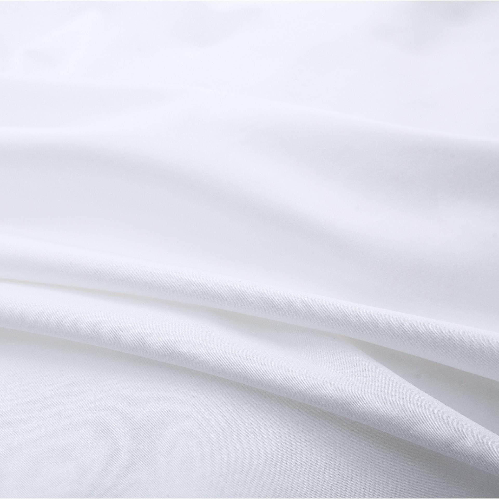 高端民宿床上用品全棉布草宾馆白贡缎床单被套被罩星级酒店四件套