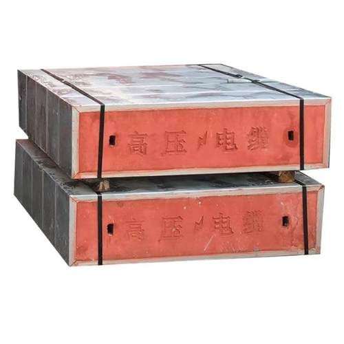 广州电缆沟盖板厂高压镀锌包边防盗盖板电力工程盖板预制盖板