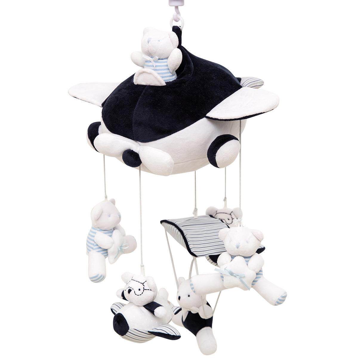 床铃婴儿布艺音乐电动宝宝毛绒床挂0-1岁床头铃初生儿玩具风铃