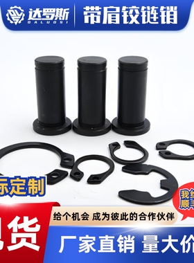 带肩铰链销轴HCDG3 4 5 6 8 10 12-10 12 114 15 16 18 20 22 25