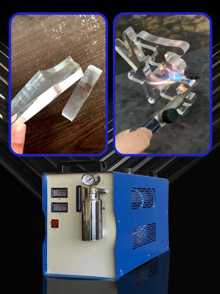 宏光亚克力火焰抛光机水晶字漆包线首饰焊接水氧电解氢氧水焊机
