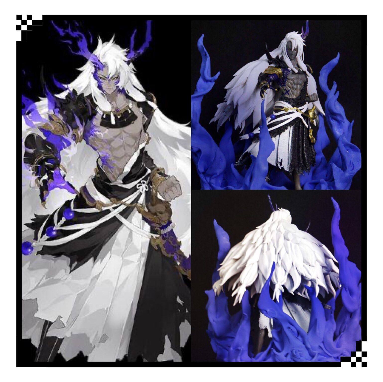 真人公仔订制游戏来图做做模型手办定制粘土手办动漫软陶人偶