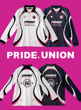 【陈奕恒同款】PRIDE UNION骄傲集结插肩复古速干球衣飞盘球服