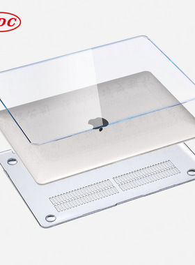 macbookair保护壳 case水晶透明适用 苹果笔记本电脑保护套 外壳