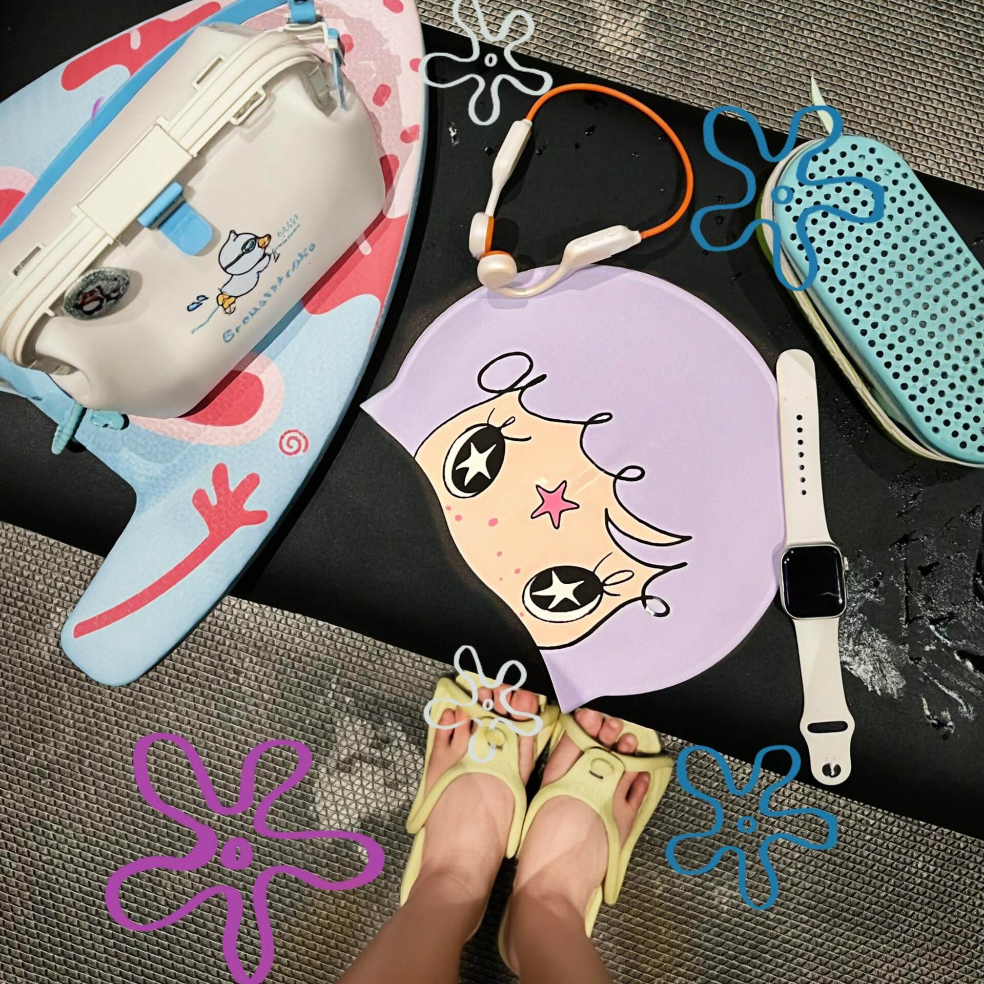 泳帽女款长发加大硅胶游