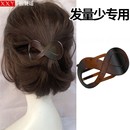 仙贤遥小号发夹短发发卡抓夹女适合发量少后脑勺新款盘发器鸭嘴夹