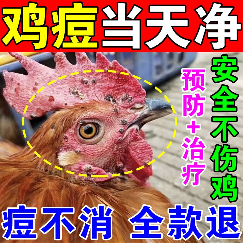 鸡痘专用药新牧毒克格斗散养灵刺种针疫苗治疗鸡鸽豆病禽康特效药