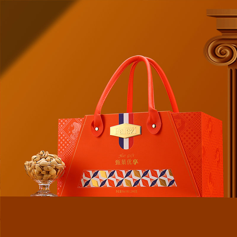 甄菓优亨坚果礼盒春节年货炒货