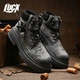 Lucx工装 复古增高马丁靴男 耐磨碳灰经典 靴2025冬季 百搭厚底靴时尚