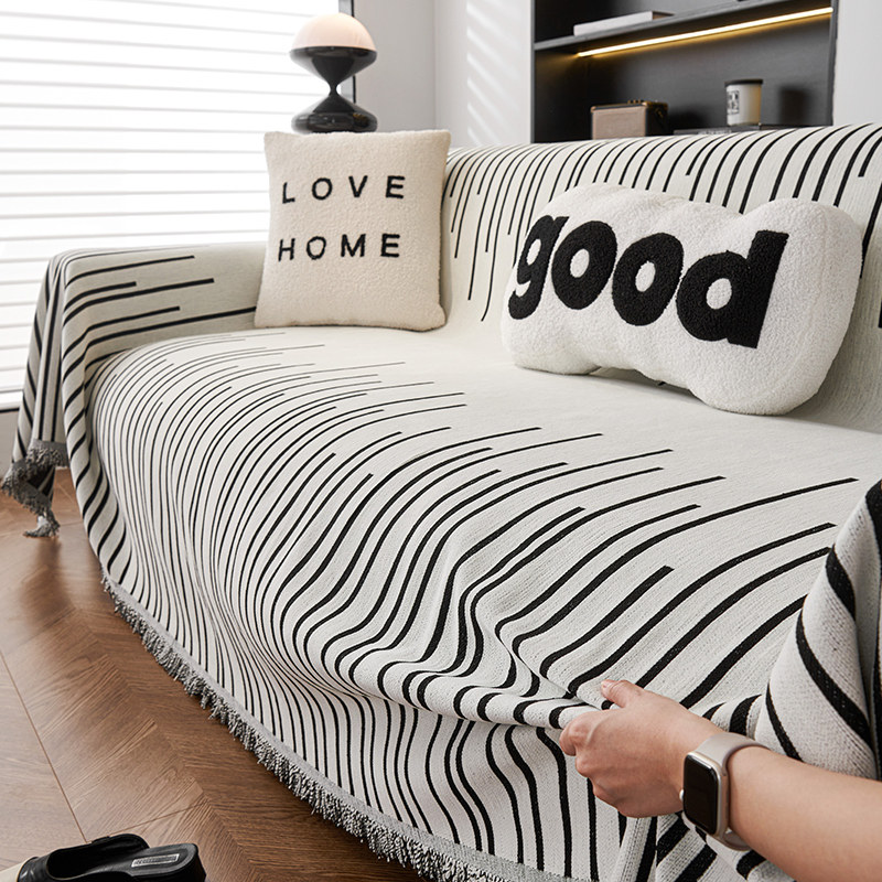 雪尼尔沙发盖布2025年新款高端四季通用坐垫防猫抓全盖网红沙发巾,居家布艺,沙发套,淘宝优惠券,粉丝福利购,淘宝优惠卷