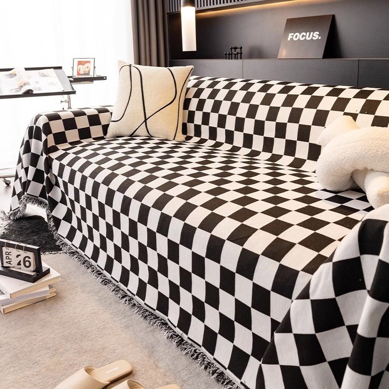 2025新款ins风沙发巾盖布沙发垫四季通用高级感全盖万能套罩毯,居家布艺,沙发垫,淘宝优惠券,粉丝福利购,淘宝优惠卷