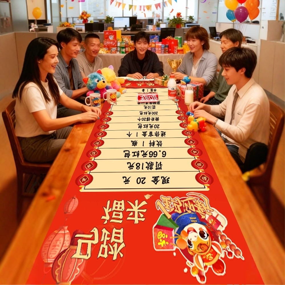 元旦新年滚滚乐2026公司马年会用