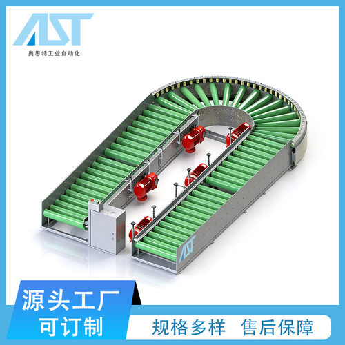 304不锈钢滚筒输送机转弯动力辊道板式家具地滚线厂家动力滚筒线