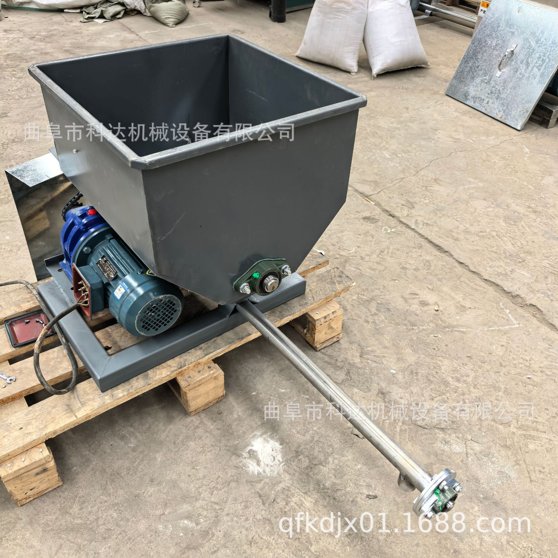 碳钢材质菌种菌剂螺旋给料机 矿渣粉大产量螺旋给料机