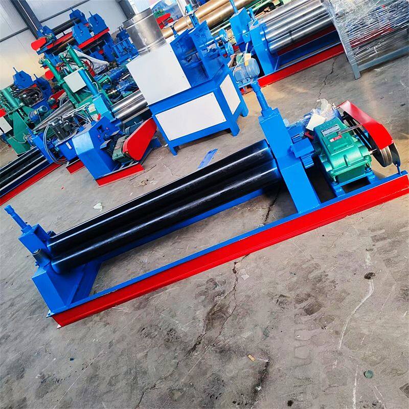 电动卷圆机半自动三辊电动大小型滚圆机机械滚弧机床卷圆机