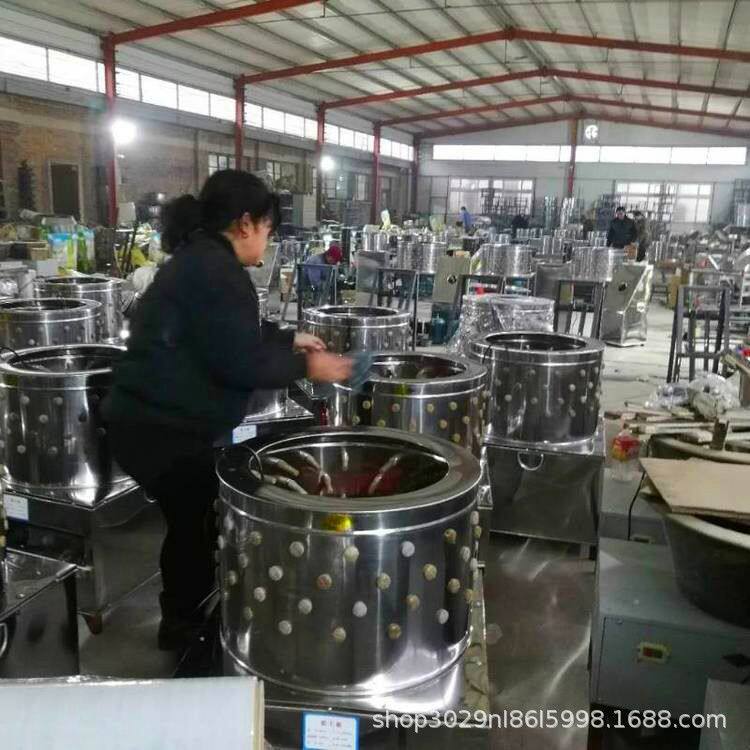 专业家禽脱毛设备让屠宰处理更轻松家用家禽脱毛神器一键操作便捷