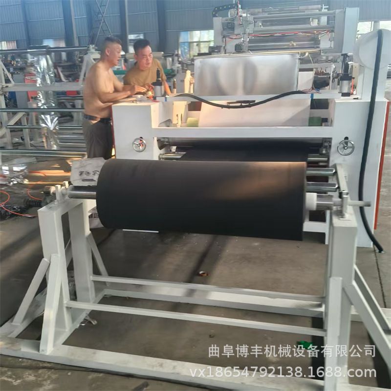 泡棉PVC膜卷对卷EVA热熔胶复合机 铝箔玻纤布贴合机 毛绒布平贴机