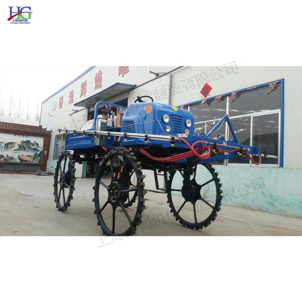 自走式水旱两用打药机 无极变速自走式喷药机 乘坐式农用除草驱虫