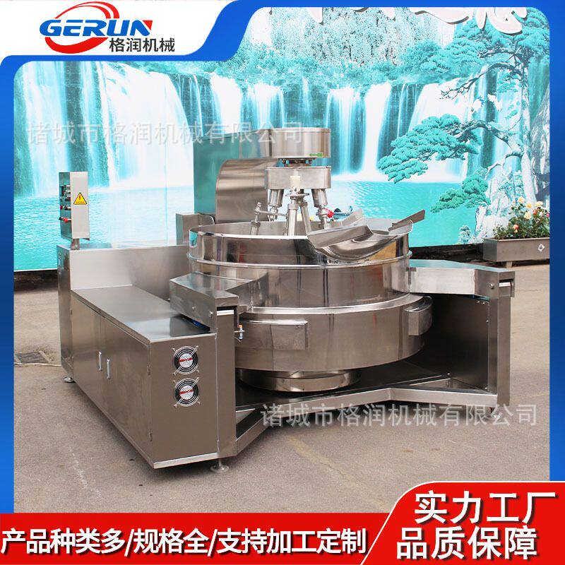 一次炒8袋面粉的炒面机器 干面粉油茶面搅拌炒锅 多爪行星炒锅