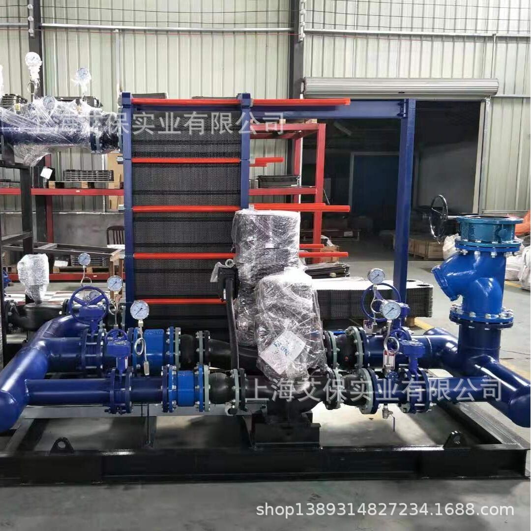 热电厂供暖板式换热器 加热洗澡用水设备 城市集中供热换热机组