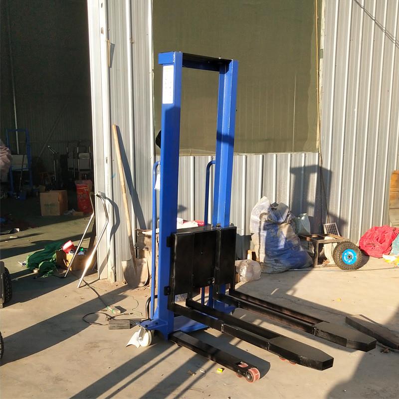 随车叉车便携式小型电动1吨0.5吨自动上下车装卸车遥控升降手推车