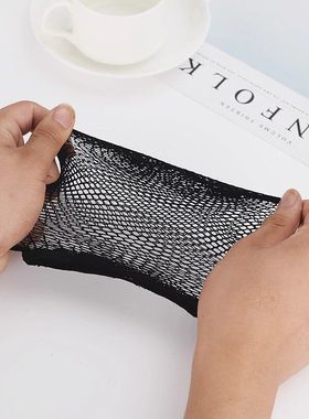 厂家直销假发发网渔网发套黑色肤色假发帽透气戴假头套用发网收纳