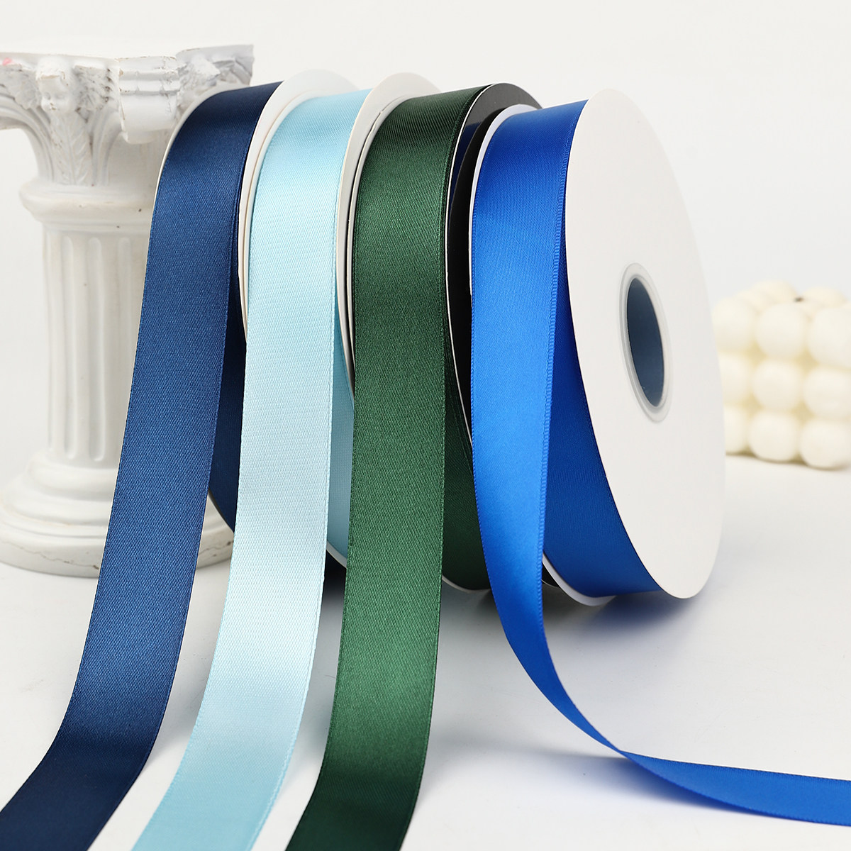 2.5cm双面加密丝带装饰缎带diy发饰礼物盒包装蛋糕花束手工彩带,居家布艺,丝带/绸带/布带,淘宝优惠券,粉丝福利购,淘宝优惠卷